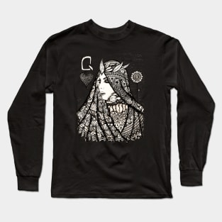 Queen of hearts Long Sleeve T-Shirt